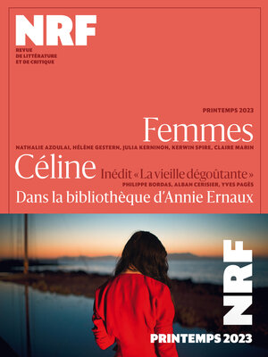 cover image of La Nouvelle Revue Française N° 655 (Printemps 2023)